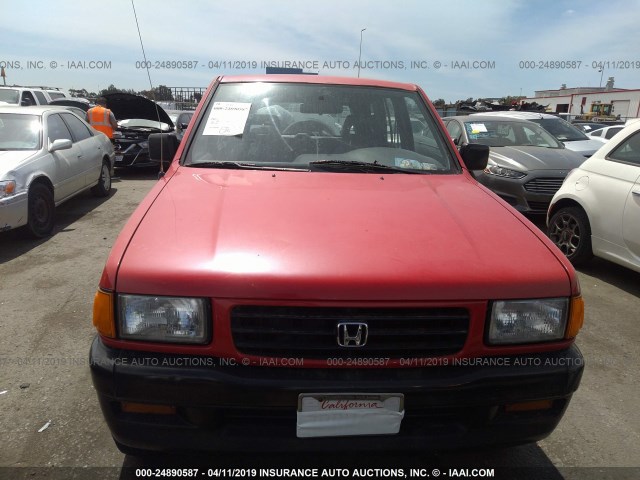 4S6CM58V8S4421736 - 1995 HONDA PASSPORT EX/LX RED photo 6