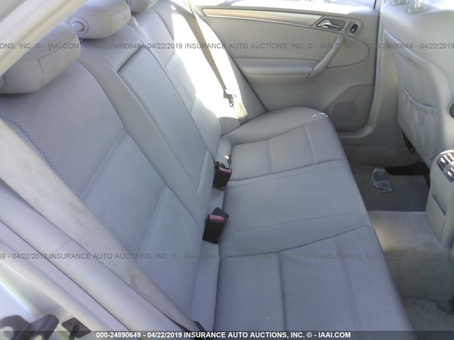 WDBRF52H86F771171 - 2006 MERCEDES-BENZ C GENERATION 2006 230 银色 照片 8