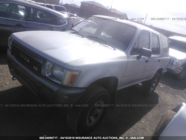 JT3VN39W4M8013183 - 1991 TOYOTA 4RUNNER VN39 SR5 SILVER photo 2