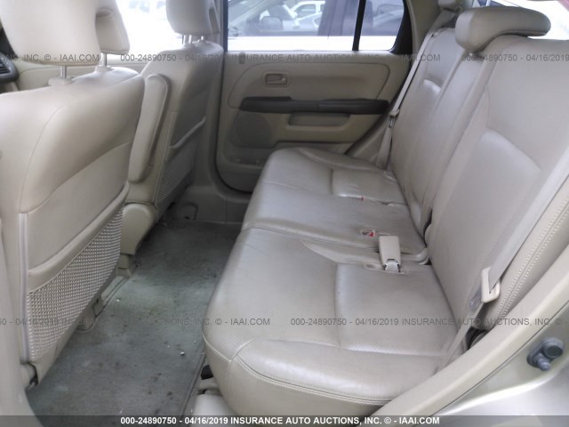 JHLRD78945C030179 - 2005 HONDA CR-V SE/EX BROWN photo 8