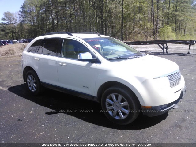 2LMDU88CX7BJ19895 - 2007 LINCOLN MKX WHITE photo 1