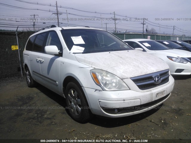 KNDMC233776043462 - 2007 HYUNDAI ENTOURAGE GLS/SE/LIMITED WHITE photo 1