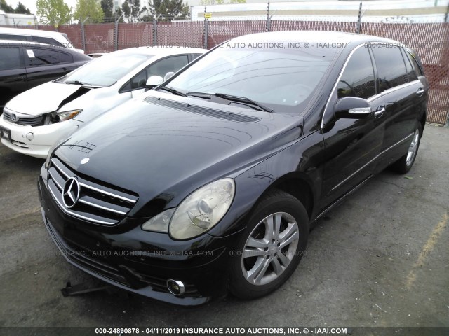 4JGCB65E98A072539 - 2008 MERCEDES-BENZ R 350 黑色 照片 2