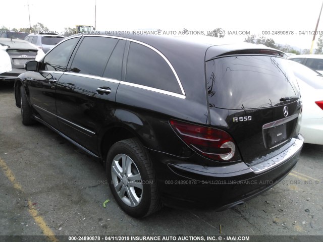 4JGCB65E98A072539 - 2008 MERCEDES-BENZ R 350 黑色 照片 3
