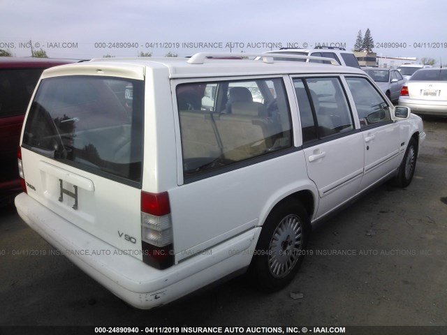 YV1KW9602V1044211 - 1997 VOLVO 960 WHITE photo 4