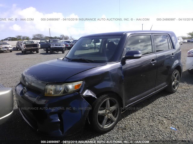 JTLZE4FEXB1141033 - 2011 TOYOTA SCION XB 深蓝色 照片 2
