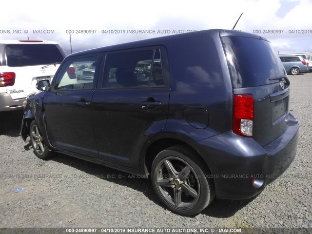 JTLZE4FEXB1141033 - 2011 TOYOTA SCION XB 深蓝色 照片 3