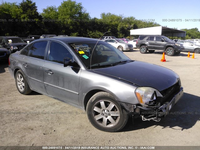 1FAFP24146G135539 - 2006 FORD FIVE HUNDRED SEL GRAY photo 1