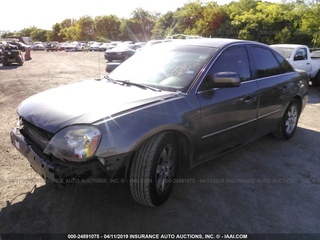 1FAFP24146G135539 - 2006 FORD FIVE HUNDRED SEL GRAY photo 2