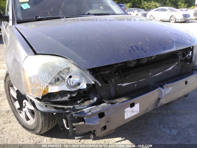 1FAFP24146G135539 - 2006 FORD FIVE HUNDRED SEL GRAY photo 6