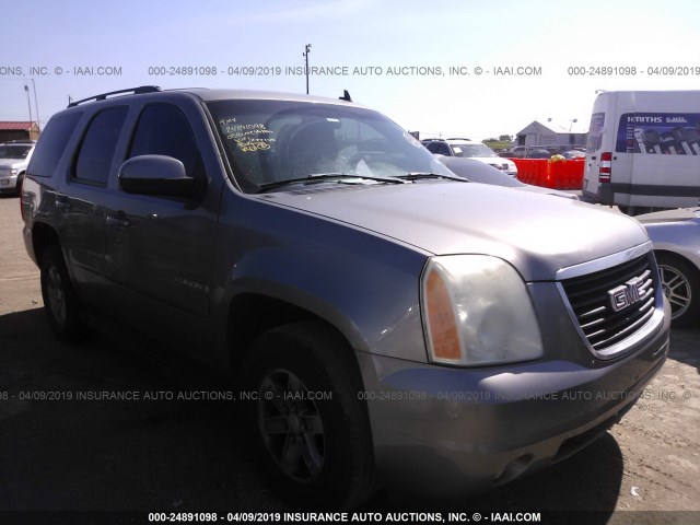 1GKFC13C18R132967 - 2008 GMC YUKON GRAY photo 1