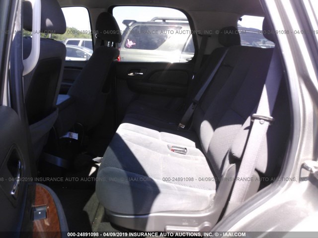 1GKFC13C18R132967 - 2008 GMC YUKON GRAY photo 8