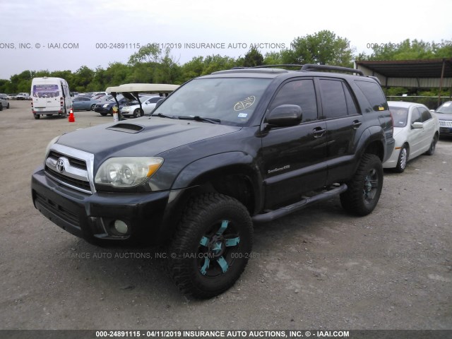 JTEBU14R260080868 - 2006 TOYOTA 4RUNNER SR5/SPORT GREEN photo 2