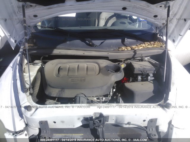 3GNCA13BX9S632434 - 2009 CHEVROLET HHR LS WHITE photo 10