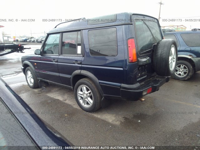 SALTY16483A817441 - 2003 LAND ROVER DISCOVERY II SE BLUE photo 3