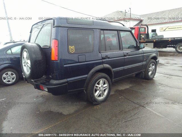 SALTY16483A817441 - 2003 LAND ROVER DISCOVERY II SE BLUE photo 4