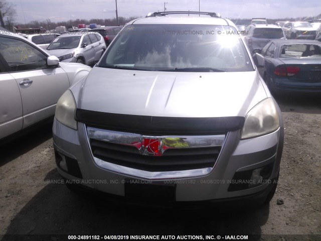 5GZEV23738J148126 - 2008 SATURN OUTLOOK XR ვერცხლისფერი ფოტო 6