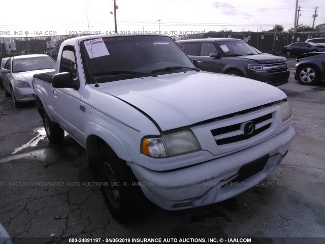 4F4YR12U42TM11876 - 2002 MAZDA B3000 WHITE photo 1