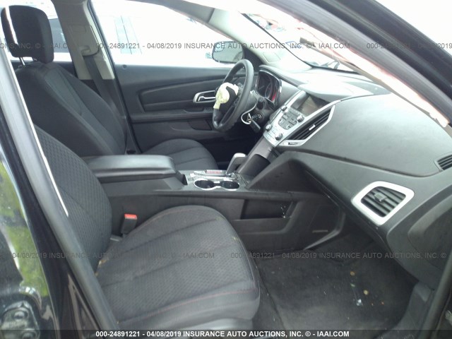 2GKALMEK1E6127050 - 2014 GMC TERRAIN SLE BLACK photo 5