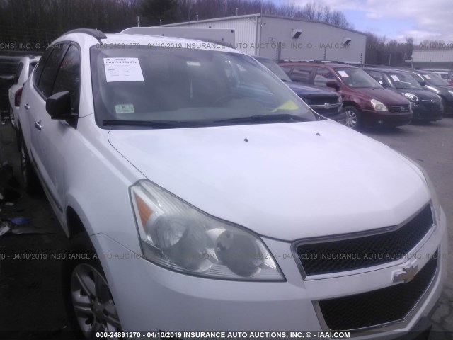 1GNER13D49S152758 - 2009 CHEVROLET TRAVERSE LS WHITE photo 6