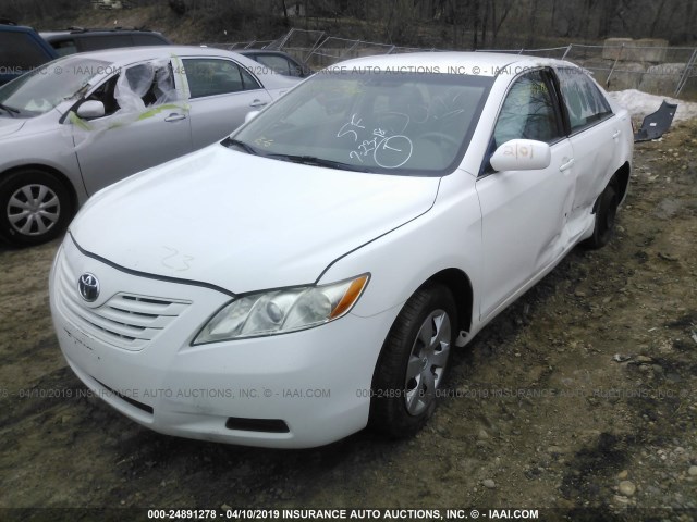 4T1BE46KX9U841822 - 2009 TOYOTA CAMRY SE/LE/XLE WHITE photo 2