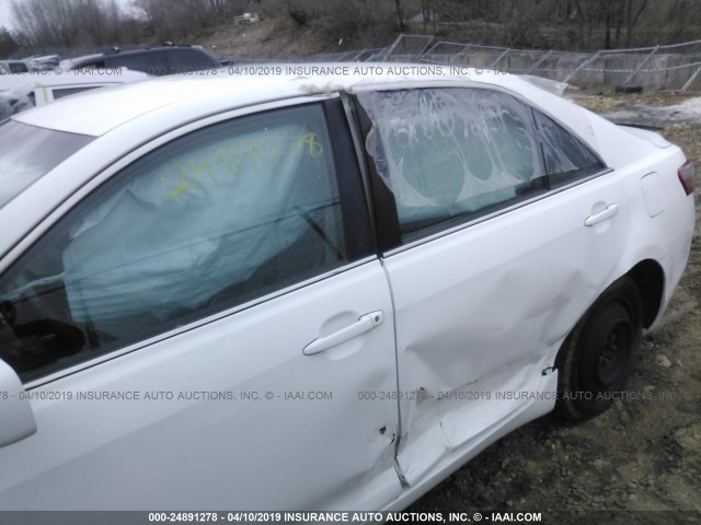 4T1BE46KX9U841822 - 2009 TOYOTA CAMRY SE/LE/XLE WHITE photo 6