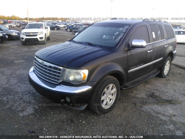 1A8HW582X7F508609 - 2007 CHRYSLER ASPEN LIMITED BLACK photo 2