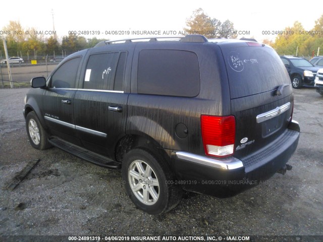 1A8HW582X7F508609 - 2007 CHRYSLER ASPEN LIMITED BLACK photo 3