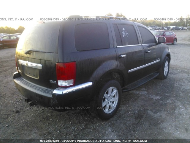 1A8HW582X7F508609 - 2007 CHRYSLER ASPEN LIMITED BLACK photo 4