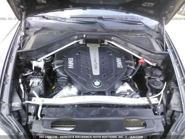5UXZV8C59D0C15656 - 2013 BMW X5 XDRIVE50I BLACK photo 10