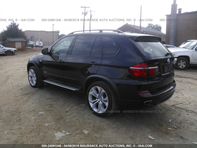 5UXZV8C59D0C15656 - 2013 BMW X5 XDRIVE50I BLACK photo 3