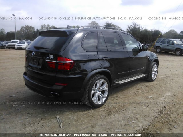 5UXZV8C59D0C15656 - 2013 BMW X5 XDRIVE50I BLACK photo 4