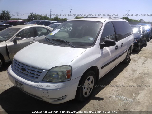 2FMZA51686BA47008 - 2006 FORD FREESTAR SE WHITE photo 2