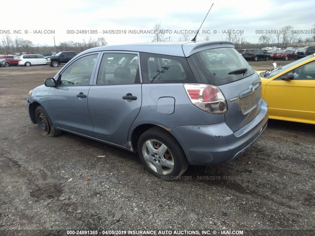 2T1KR32E96C612138 - 2006 TOYOTA COROLLA MATRIX  Light Blue photo 3