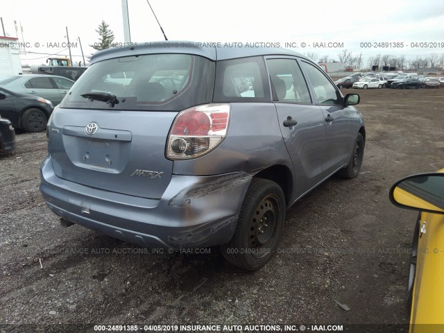 2T1KR32E96C612138 - 2006 TOYOTA COROLLA MATRIX  Light Blue photo 4