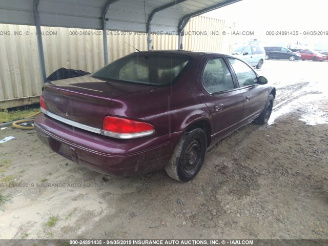 1C3EJ46X3YN209797 - 2000 CHRYSLER CIRRUS LX PURPLE photo 4