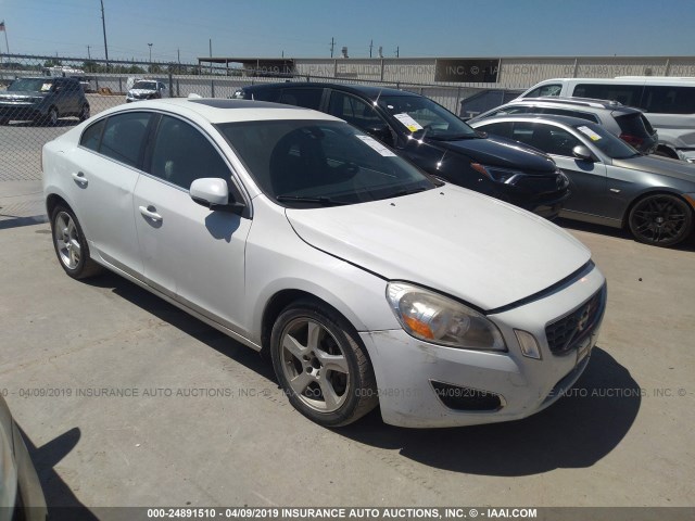 YV1622FS1C2133460 - 2012 VOLVO S60 T5 WHITE photo 1