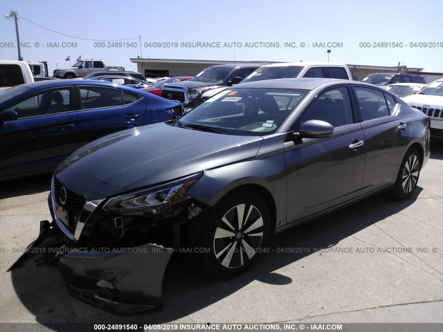 1N4BL4EV2KC196073 - 2019 NISSAN ALTIMA SL GRAY photo 2