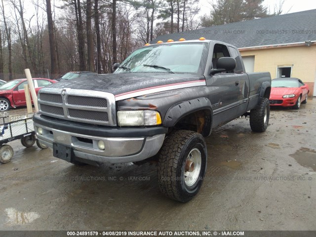 3B7KF23Z42M245509 - 2002 DODGE RAM 2500 GRAY photo 2