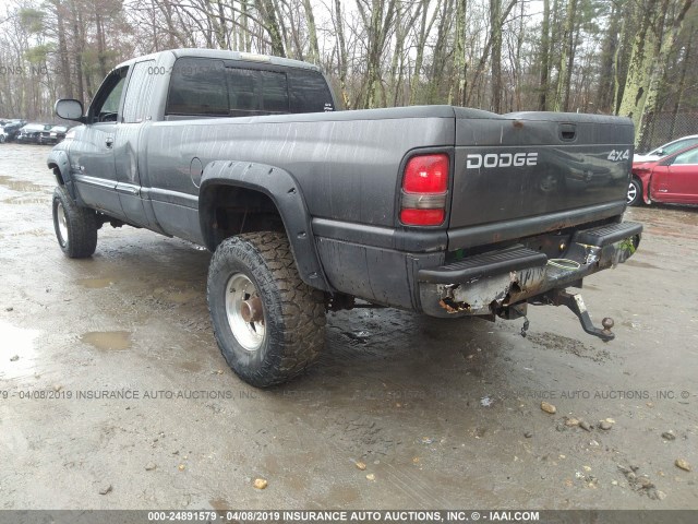 3B7KF23Z42M245509 - 2002 DODGE RAM 2500 GRAY photo 3