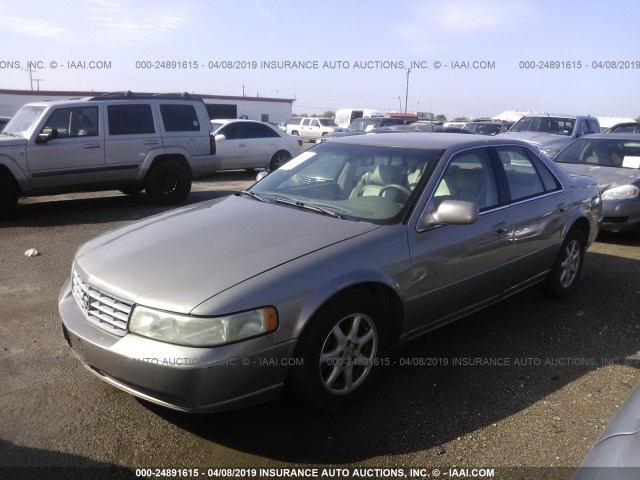 1G6KS54Y81U218393 - 2001 CADILLAC SEVILLE SLS SILVER photo 2