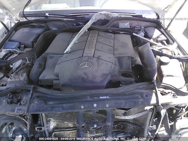 WDBUF83J05X171086 - 2005 MERCEDES-BENZ E 500 4MATIC 白色 照片 10