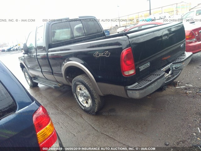 1FTSX21P56EB33750 - 2006 FORD F250 SUPER DUTY BLACK photo 3