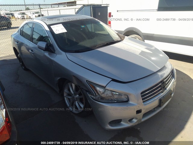 1N4AA5AP8BC867311 - 2011 NISSAN MAXIMA S/SV SILVER photo 1