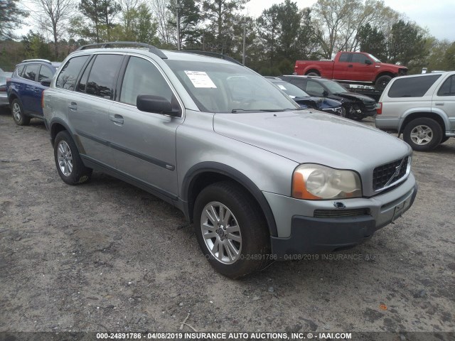 YV1CY59H741088714 - 2004 VOLVO XC90 SILVER photo 1