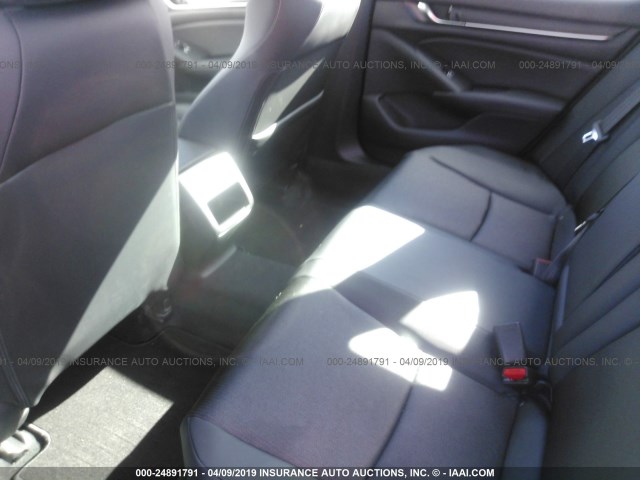 1HGCV1F31JA008787 - 2018 HONDA ACCORD SPORT SILVER photo 8