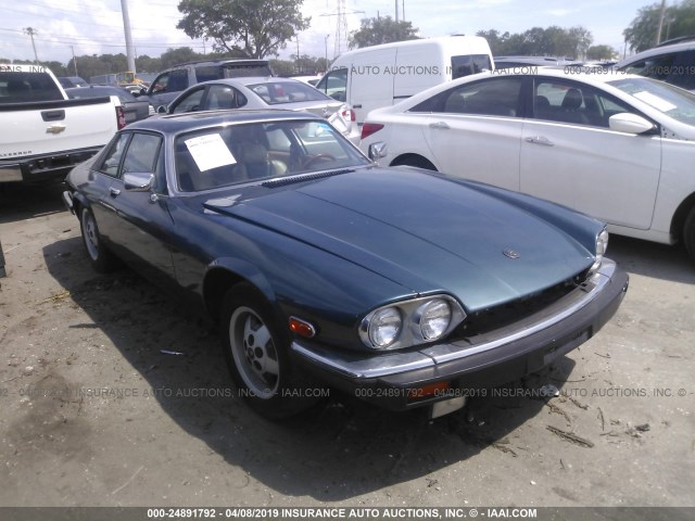 SAJNV5848FC121380 - 1985 JAGUAR XJS BLUE photo 1