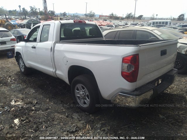 5TFRU5F13EX033324 - 2014 TOYOTA TUNDRA WHITE photo 3