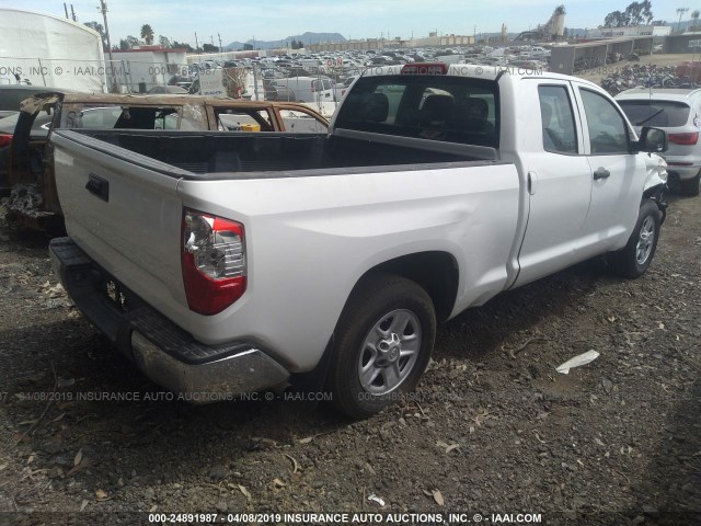 5TFRU5F13EX033324 - 2014 TOYOTA TUNDRA WHITE photo 4