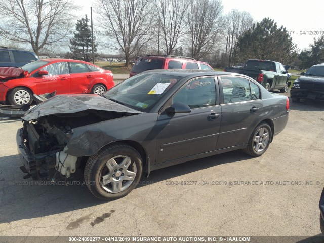 1G1ZT58N68F108894 - 2008 CHEVROLET MALIBU LT/CLASSIC GRAY photo 2